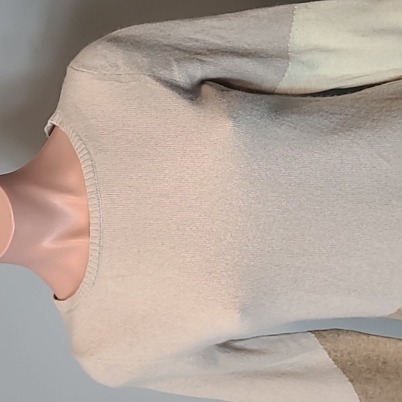 Cullen Cashmere Sweater Size Medium Luxury Mocha Minimalist Academia Old Money - Picture 5 of 14